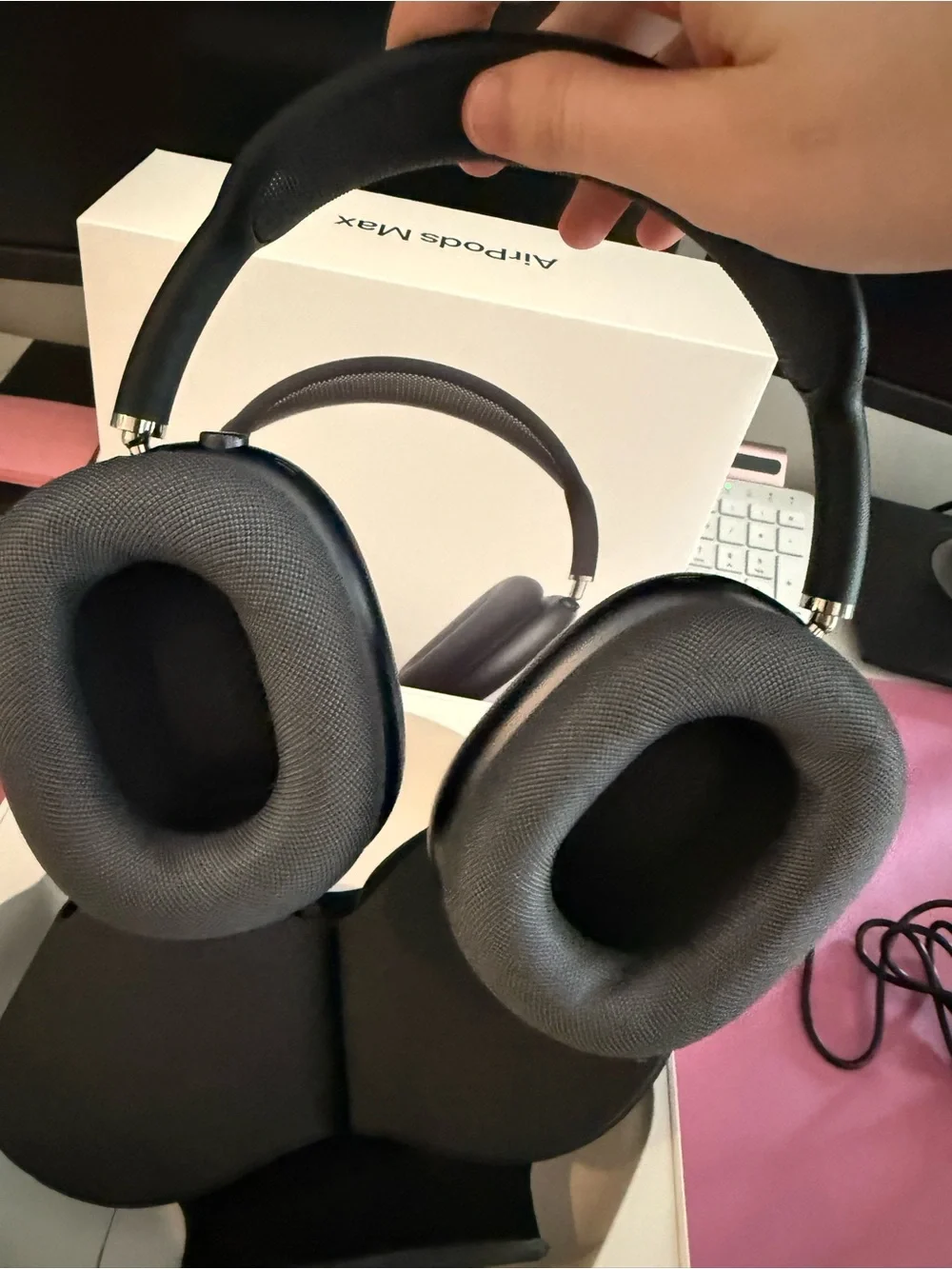 Apple Max Headphones Space Gray Over-Ear Wireless